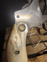 smith and wesson 32 long cartridge, nickel plated and Pearl Grips - 5 of 18