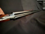Very nice, Winchester Model 21 ventilated rib two barrel set.
Barrel one is 28 inch mod and full barrel two is 26 inch Ws1 and Ws2.
Case. - 5 of 16