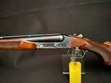 Very nice, Winchester Model 21 ventilated rib two barrel set.
Barrel one is 28 inch mod and full barrel two is 26 inch Ws1 and Ws2.
Case. - 2 of 16