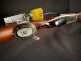 Very nice, Winchester Model 21 ventilated rib two barrel set.
Barrel one is 28 inch mod and full barrel two is 26 inch Ws1 and Ws2.
Case. - 7 of 16