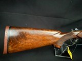 Very nice, Winchester Model 21 ventilated rib two barrel set.
Barrel one is 28 inch mod and full barrel two is 26 inch Ws1 and Ws2.
Case. - 12 of 16