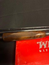 Winchester, Model 12, Grade iv 20 gauge. Improved cylinder, unfired with original box and paperwork. - 14 of 15
