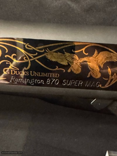 Remington Model 870 Super Mag, Ducks Unlimited 75 year commemorative