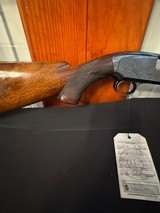 Winchester Model 12, 1918, 20 gauge,
reciever stamped skeet, solid rib, factory No.1 engraving.
VERY NICE!
Thought to be original. - 14 of 18