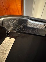 Winchester Model 12, 1918, 20 gauge,
reciever stamped skeet, solid rib, factory No.1 engraving.
VERY NICE!
Thought to be original. - 2 of 18