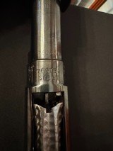 Winchester Model 12, 1918, 20 gauge,
reciever stamped skeet, solid rib, factory No.1 engraving.
VERY NICE!
Thought to be original. - 10 of 18