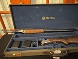 Beretta 686 Silver Pigeon 1.
20 gauge barrel and 28 gauge barrel, 410 inserts for 20 gauge barrel,
Like new.
Beretta canvas case - 8 of 18