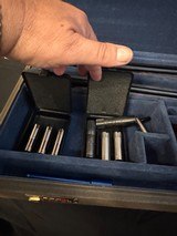 Beretta 686 Silver Pigeon 1.
20 gauge barrel and 28 gauge barrel, 410 inserts for 20 gauge barrel,
Like new.
Beretta canvas case - 10 of 18