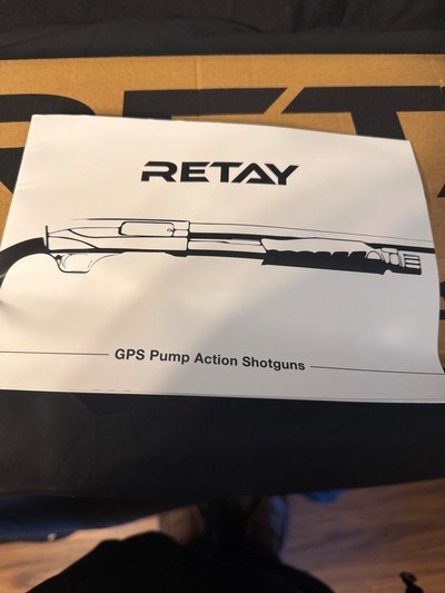 Retay, GPSXL Pump DU Habitat Camo, 3.5" chamber 28 inch barrel
NEW IN BOX