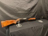 Remington 870 TB, Really nice wood.
30 inch Factory Modified fixed choke barell,
Bill Pierce Porting.