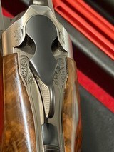 Blaser Luxus, 3 barrel set, 32 inch, 20, 28 and 410 gauge,
Exhibition grade wood.
Gorgeous - 17 of 25