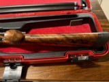 Blaser Luxus, 3 barrel set, 32 inch, 20, 28 and 410 gauge,
Exhibition grade wood.
Gorgeous - 12 of 25
