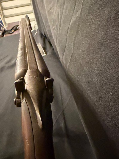 Crescent Arms, Old 12 gauge INOPERABLE Double Barrel Hammer gun,