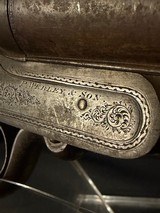 P. Webley and Sons, 10 gauge damascus barrel shotgun with
under lever opening. - 20 of 25