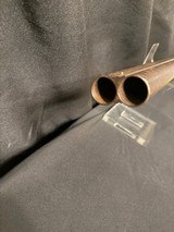 P. Webley and Sons, 10 gauge damascus barrel shotgun with
under lever opening. - 11 of 25