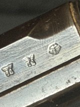 1939 S-1942Luger Pistol, Serial no.195.All numbers match except for the Magazine.Great condition.Grips show no cracks. - 15 of 25