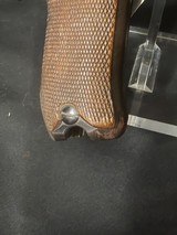 1939 S-1942Luger Pistol, Serial no.195.All numbers match except for the Magazine.Great condition.Grips show no cracks. - 14 of 25