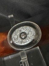 Cutstom engraved Winchester Model 12, Nice wood , sculpted butt plate - 14 of 15