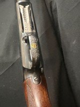 Cutstom engraved Winchester Model 12, Nice wood , sculpted butt plate - 8 of 15