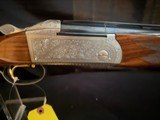 Krieghoff K80, Gold Super Scroll (Silver) 32 inch PARCOUR barrel with thin wall briley c/ts, Excellent Condition. - 3 of 23