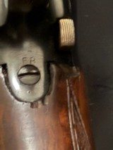 Winchester Model 12, Custom engraved in Angelo Bee Style., Many gold inlays and silver border.30 inch full. - 9 of 12