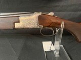 Browning Superposed Pigeon Grade 20 gauge, 28 inch 3 inch chambers barrel,14 3/8 lop with about 3/8 cast off Nice dark walnut with scnable forend - 5 of 17