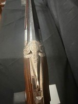 Browning Superposed Pigeon Grade 20 gauge, 28 inch 3 inch chambers barrel,14 3/8 lop with about 3/8 cast off Nice dark walnut with scnable forend - 9 of 17