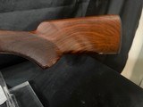 Browning Superposed Pigeon Grade 20 gauge, 28 inch 3 inch chambers barrel,14 3/8 lop with about 3/8 cast off Nice dark walnut with scnable forend - 3 of 17