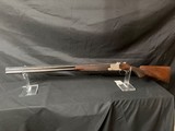 Browning Superposed Pigeon Grade 20 gauge, 28 inch 3 inch chambers barrel,14 3/8 lop with about 3/8 cast off Nice dark walnut with scnable forend - 1 of 17