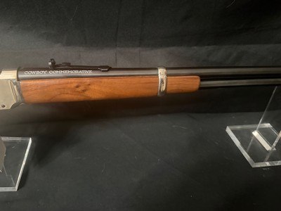 Winchester Model 94 Cowboy Commemorative Rifle.This gun is believed to be unfired.Factory box no paperwork - Image 13 of 22