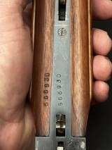 AYA 28 gauge, 26 inch. hand detachable sidelocks like new case color, sharp scroll engraving - Image 7 of 25
