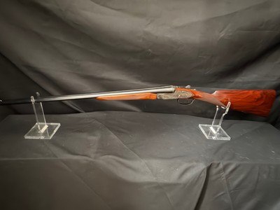 AYA 28 gauge, 26 inch. hand detachable sidelocks like new case color, sharp scroll engraving - Image 22 of 25