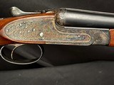 AYA 28 gauge, 26 inch. hand detachable sidelocks like new case color, sharp scroll engraving - Image 3 of 25