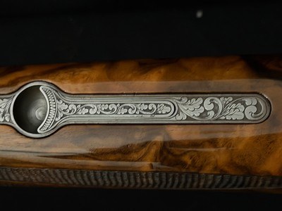 Kolar Max Lite, One of kind Custom Factory engraving, Exhibition wood, 32 inch Factory Case,Matching Carrier barrel with full set of sub gauge tubes - Image 15 of 20