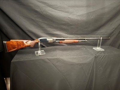 Winchester Model 12 Pigeon Grade, Duck Bill, Milled Reciever, vent rib 30 inch full - Image 2 of 23