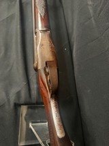 Parker Trojan, Double trigger, very nice 28 inch barrel with full and full chokes, Reciever shows nice petina.The wood shows the age of the gun - 6 of 13