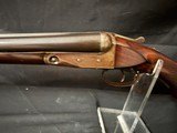 Parker Trojan, Double trigger, very nice 28 inch barrel with full and full chokes, Reciever shows nice petina.The wood shows the age of the gun - 1 of 13