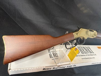 Henry Golden Boy, 22 LR, New in the box.Shiny and impressive.Great cabin plinker. - Image 4 of 18