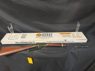 Henry Golden Boy, 22 LR, New in the box.Shiny and impressive.Great cabin plinker. - Image 2 of 18