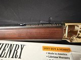 Henry Golden Boy, 22 LR, New in the box.Shiny and impressive.Great cabin plinker. - Image 13 of 18