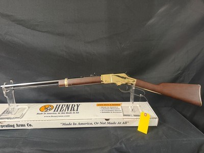 Henry Golden Boy, 22 LR, New in the box.Shiny and impressive.Great cabin plinker. - Image 9 of 18