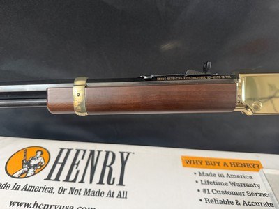 Henry Golden Boy, 22 LR, New in the box.Shiny and impressive.Great cabin plinker. - Image 12 of 18