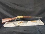 Henry Golden Boy, 22 LR, New in the box.Shiny and impressive.Great cabin plinker.