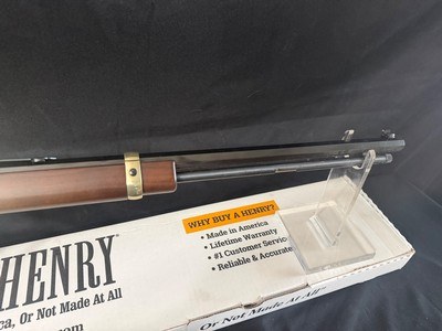 Henry Golden Boy, 22 LR, New in the box.Shiny and impressive.Great cabin plinker. - Image 8 of 18