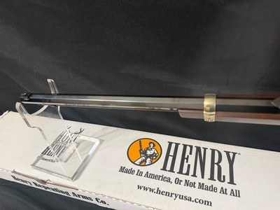 Henry Golden Boy, 22 LR, New in the box.Shiny and impressive.Great cabin plinker. - Image 17 of 18
