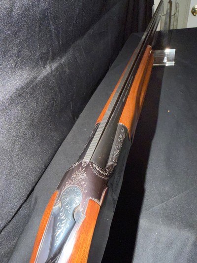 Charles Daly Miroku 410 gauge, 26.5, mod and full.Nice and tight.Perfect metal Real nice wood14.25 lop - Image 5 of 12