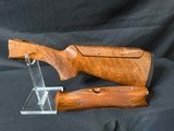 Krieghoff Left Hand Stock set, Nice condition and grain.Light finish, adjustable comb, Nice length - 2 of 2