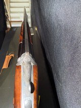 Famars Excaliber Lusso engraning, 20 gauge, 31.5 inch barrel,mod and full.great condition, wood butt plate, factory case - Image 10 of 15
