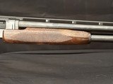 Winchester Model 12, Pre 64, 30 inch full, marked Trap on the magazine, 2 pin, nice wood great conditon - Image 11 of 12