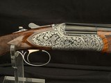 Rizzini Regal Royal Special, Birds and vines engraving over side plates, nice wood, 29 inch choke tube barrels.Test fired only. - Image 1 of 19